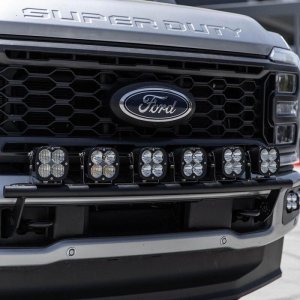 Ford Super Duty Light Pods - Baja Designs - XL Pro Bull Bar Light Kit - `23-`27